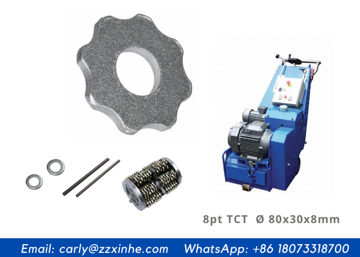8 резцов скарификатора Tct подсказки карбида зубов пунктов звезд 8pt ...
